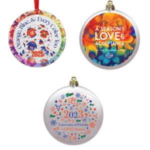 Buy All 3 UF LGBTQ+ Commemorative Ornament via Our Bundle